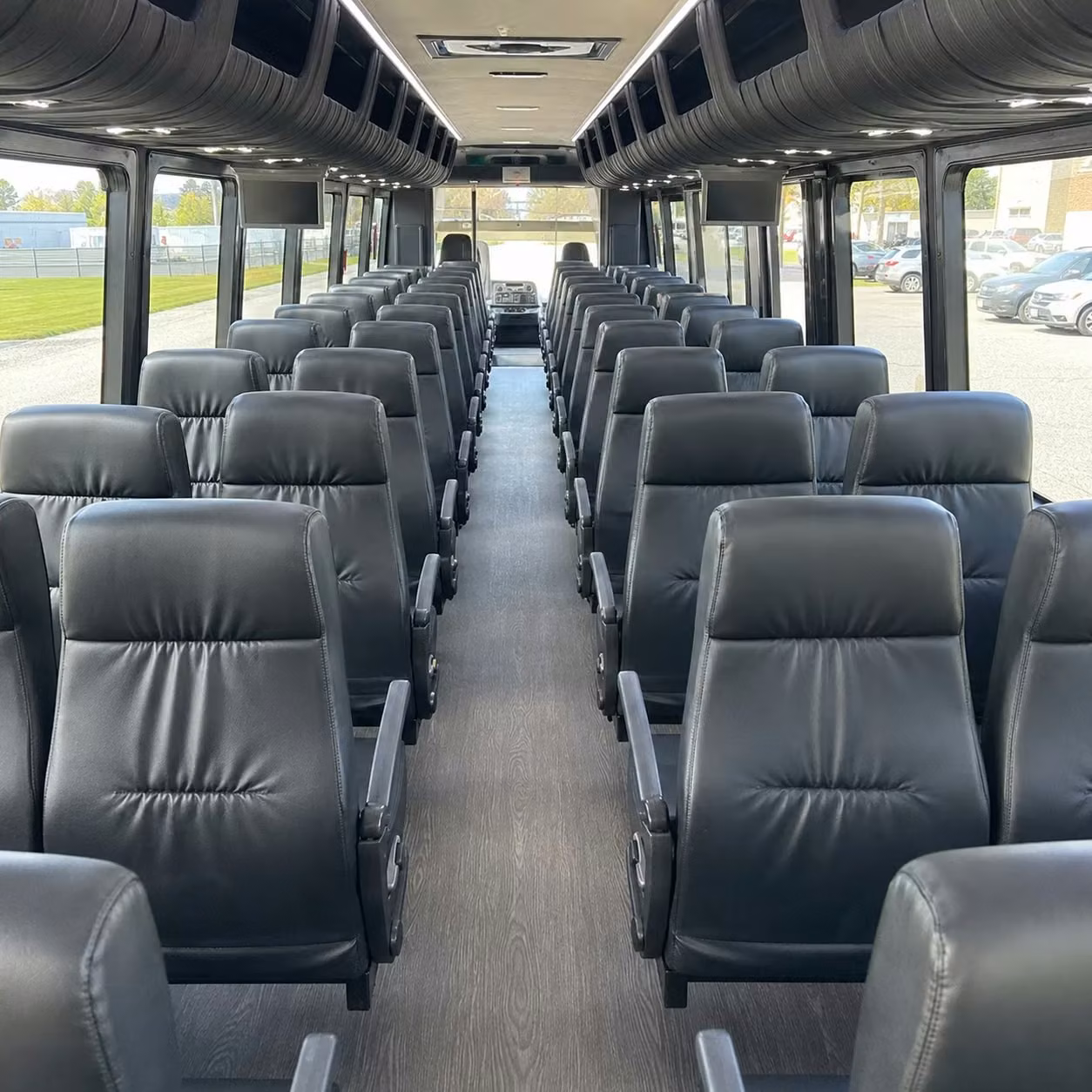 35 passenger minibus interior