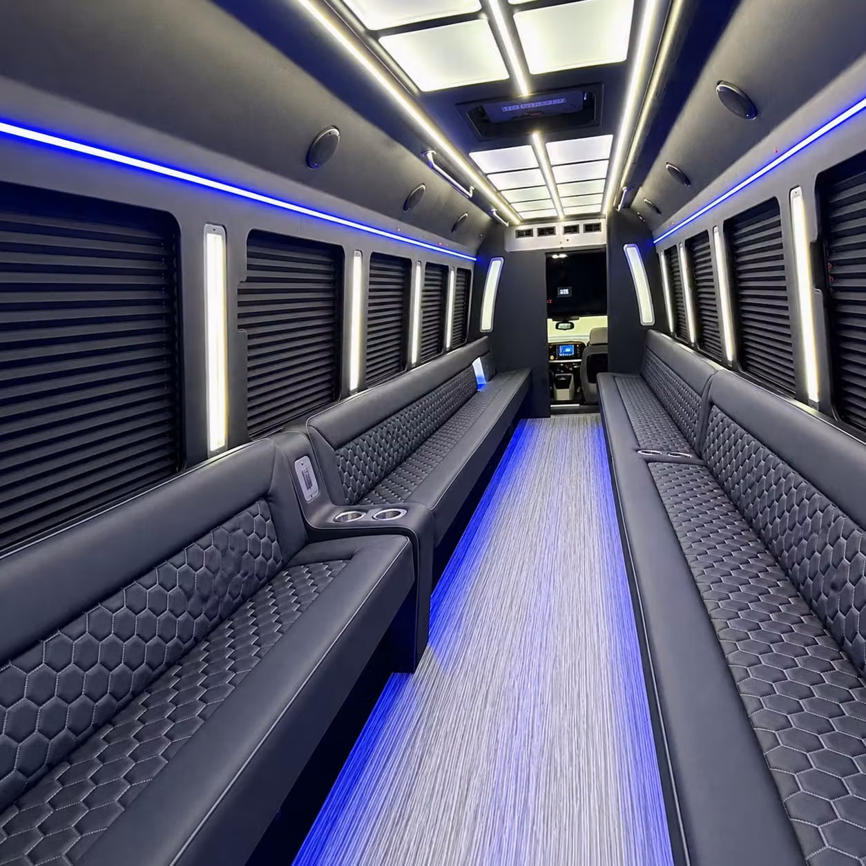 party bus interior