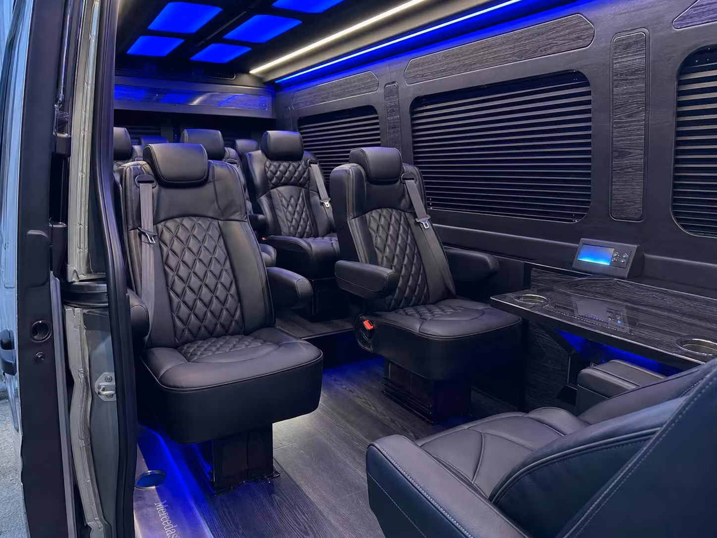 sprinter van transportation for groups and events across westminster